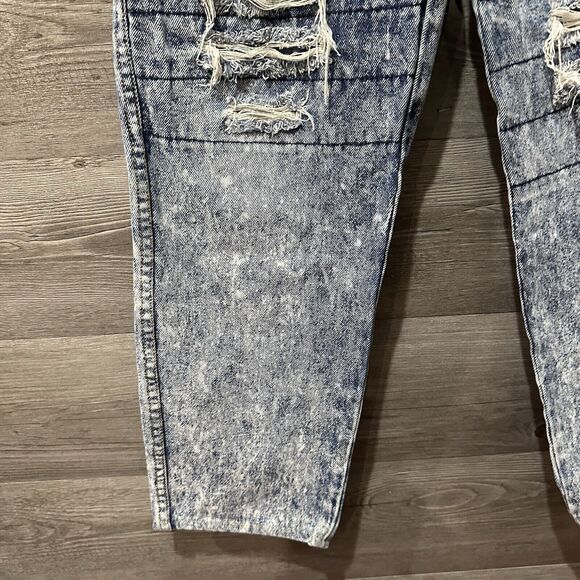 Vintage kozmic blues jeans women’s Size 29 M Retro Acid Washed Distressed - Picture 2 of 10